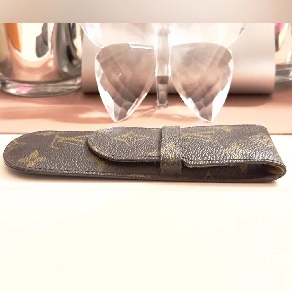 Vintage Louis Vuitton Monogram Pen/ Glasses/ Accessories Pouch